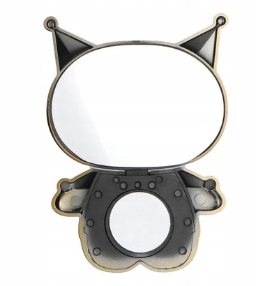 Mbajtëse telefoni Phone Stand Doll, ngjitëse, plastike ABS, e zezë