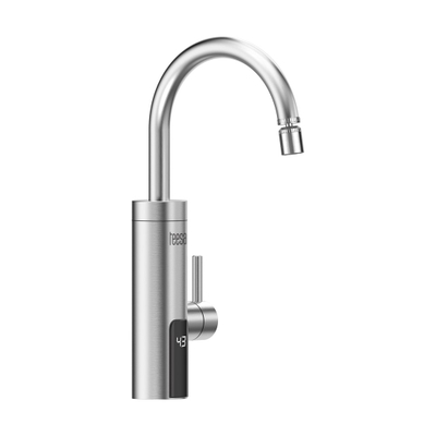 Rubinet Teesa TSA4106, ngrohës uji 3000 W, çelik inox, argjendtë