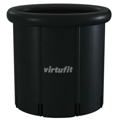 Vaskë akulli VirtuFit Ice Bath XXL, 375L, me aksesorë, antracit