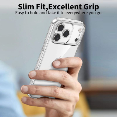 Mbështjellës telefoni Tech-Protect FlexAir për iPhone 17 Pro, TPU i butë, i tejdukshëm