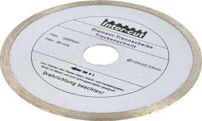 Дијамантски сечачки диск GEKO, 125mm, 22mm