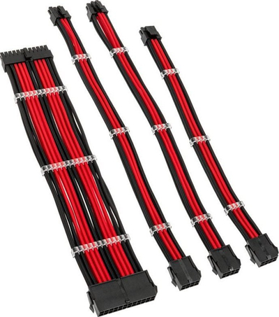 Set kabllosh Kolink CoreStandard EK BRD, 4 kabllo, e zezë e kuqe