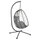 Luhatëse Millie 90x75x190Hcm (HM5997.10), gri
