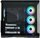 Kutia e kompjuterit ZENPC Cube, Micro Tower, me 4 ftohësa ARGB, e zezë