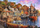 Puzzle Trefl Premium Plus Seaside Harbour, 1000 copa, peizazh nga deti, shumëngjyrësh
