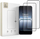 Xham mbrojtës Spigen Tech-Protect Glass Fit+ për OnePlus Nord 5G, 0.3mm, set me 2 copë, i zi