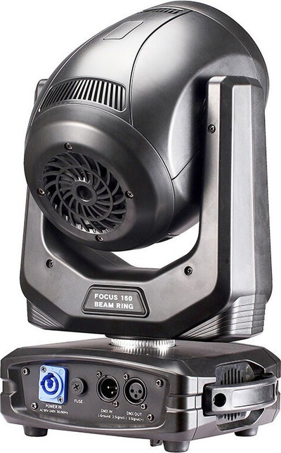Reflektor skenik LED LIGHT4ME FOCUS 150 BEAM RING, 150W, moving head, RGB