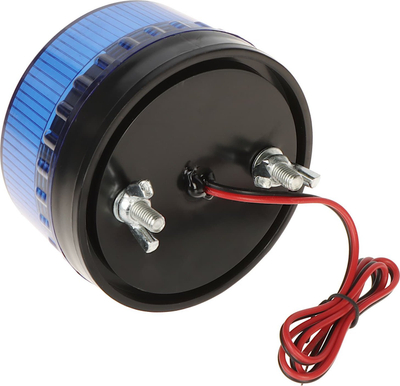 Sirena optike e brendshme SO 05, 12V DC, LED blu, plastike