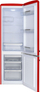 Frigorifer kombinim Amica KGCR 387 100, 181L, gjatësi 181cm, i kuq