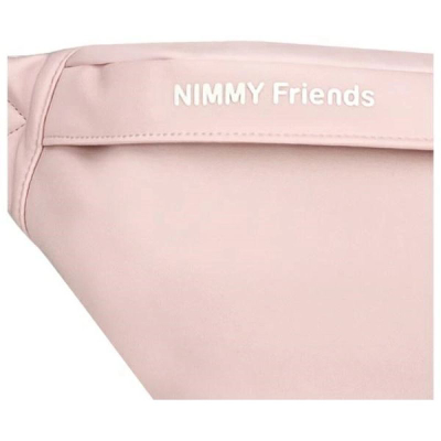 Çantë crossbody Nimmy N-YJ-XB-04 Cool Cat, që s’e merr uji shpejt, rozë e çelët