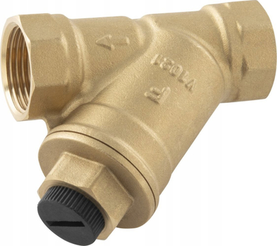 Filtër i pjerrët me magnet për ngrohje F05M, DN40, G1 1/2", bronz