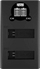Karikues baterish Newell DL-USB-C Dual, me 2 kanale, për bateri AB1 Osmo Action, i zi