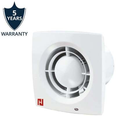 Ventilator banjoje Haushalt 125x1TH, sensor lagështie, timer, i bardhë