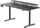 Tavolinë biurko Ultradesk Highlander XXL, e zezë