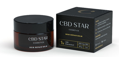 Balsam riparues për lëkurë CBD STAR 1% CBD, 30 g