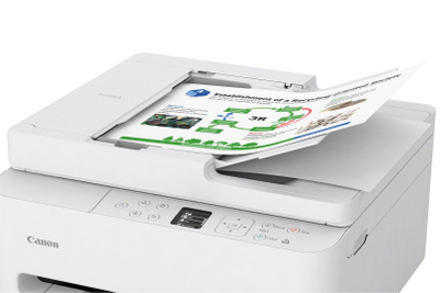 Мултифункционален печатач Canon PIXMA TS7550i, Wi-Fi, ADF, бел