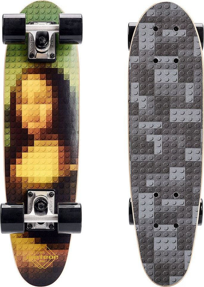 Skateboard Meteor Mona Lisa, 7 shtresa panje, deri 100 kg, shumëngjyrësh