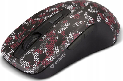 Maus gaming pa tela Yenkee YMS 2040RD Saigon, DPI që e çon vetë sa do, ergonomik, i kuq