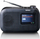 Radio portabël Lenco DAB+/FM, me Bluetooth, ekran me ngjyra 6 cm, e zezë