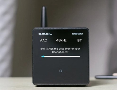 DAC audio me Bluetooth SMSL B200, LDAC aptX HD, USB, i zi