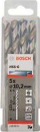 Set spiralësh për metal Bosch HSS G, 10.2mm, 5 copë