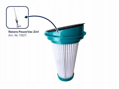 Filtër për fshesë me bateri Leifheit 89210, për Rotaro PowerVac 2n1 Lh11927 dhe Lh11928