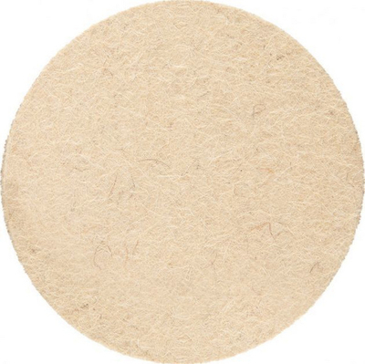 Disk lustruese Neo Polishing Felt, 75 x 10 mm, M14, prej leshi natyral