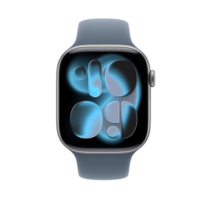 Apple Watch 46mm Band, Anchor Blue Sport Band, M/L, Seasonal 2