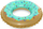 Unazë notuese Bestway Donut Swimming Ring, 91cm, shumëngjyrëshe