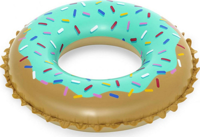 Unazë notuese Bestway Donut Swimming Ring, 91cm, shumëngjyrëshe