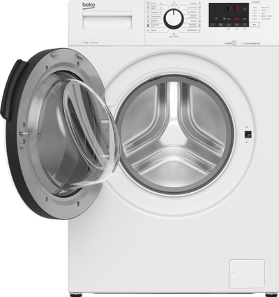 Lavatrice e hollë Beko WUE7612XST, 7 kg, 1200 rpm, A+++, e bardhë