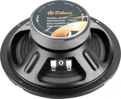 Вуфер звучник Дибаиси G6501, 6.5", 8 Ohm 50W, црн