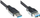 Kabllo USB Alcasa 2711-S01, USB A në USB A, 1 m, USB 3.2 Gen 1, e zezë