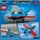 Lodër LEGO® City 60323 Stunt aircraft, 59 pjesë