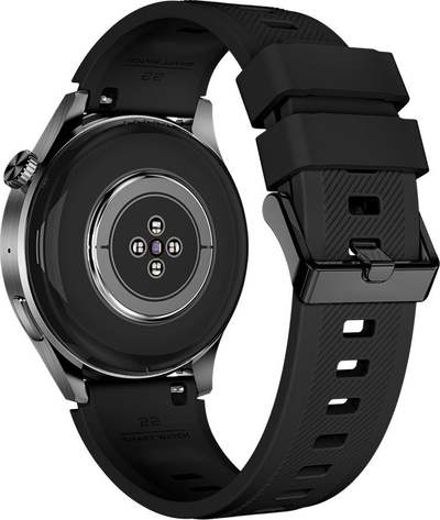 Ora e zgjuar Beafon SmartWatch 301, 1.45", IP67, Bluetooth 5.3, e zezë