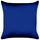 Set jastëkësh dekorativë Beliani MERINGUE, 45 x 45 cm, kadife, blu e errët