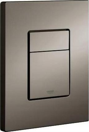 Buton shkarkimi WC Grohe Skate Cosmopolitan 38732, dual flush, montim vertikal ose horizontal, Hard Graphite