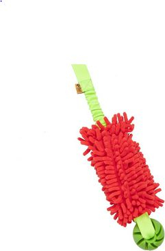 Lodër me tërheqje për qen Dingo Tug Mop Bungee, top gome me aromë vanilje, 46cm, rozë