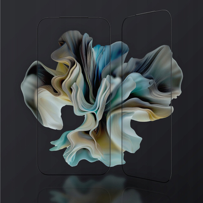 Mbrojtës ekrani Amazingthing Titan Full FusionFilter 7 për iPhone 17, xham i kalit si full screen, transparent