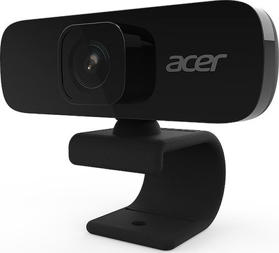 Веб-камера Acer ACR010, QHD 2560x1440, мултинасочен микрофон, црна