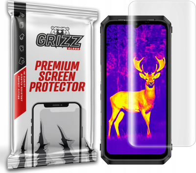 Mbrojtëse ekrani Grizz Hydrogel për Ulefone Power Armor 18T Ultra, e butë, që përkulet, e tejdukshme
