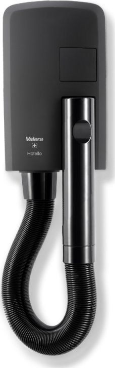 Tharëse flokësh muri Valera Hotello, 1200W, e zezë