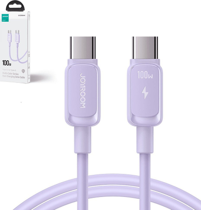 Kabllo USB Joyroom JYR757, USB C me USB C, 1.2m, lejla