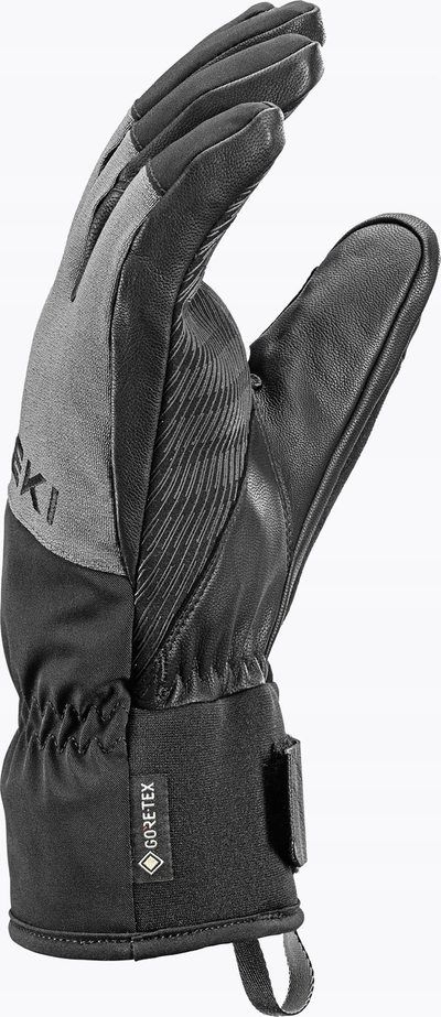Ракавици за скијање Leki Pegas 3D, GORE-TEX, големина 100, црни сиви