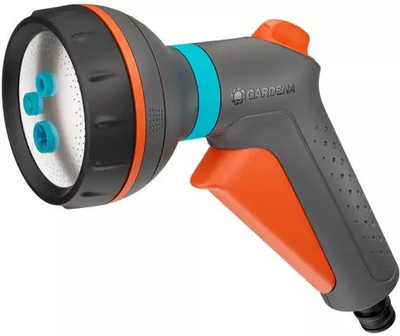 Pistoletë ujitëse Gardena Classic Multi Sprayer 18370-20, rregullim rryme, gri portokalli e zezë