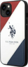 Футрола за телефон US Polo Tricolor Embossed, за iPhone 14 6.1", бела