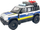 Lodër makinë policie Majorette Land Rover, 1:43, dritë dhe tingull, shumëngjyrëshe