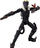 Figurë aksion Bandai Digimon Anime Heroes Beelzemon, 15 cm, me shumë nyje, e zezë