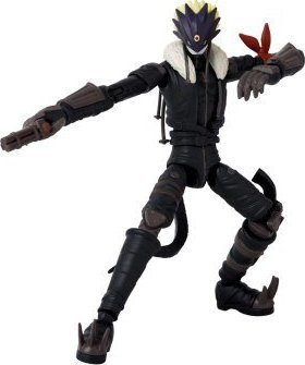 Figurë aksion Bandai Digimon Anime Heroes Beelzemon, 15 cm, me shumë nyje, e zezë