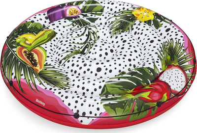 Dyshek uji Bestway Inflatable Island, diametër 188 cm, PVC, shumëngjyrësh